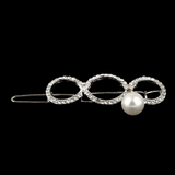 Women's Fancy Hair Clip - Silver - test-store-for-chase-value