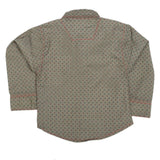 Newborn Full Sleeves Casual Shirt - Olive Green, Kids, NB Boys Shirts And T-Shirts, Chase Value, Chase Value