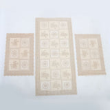 Centre Table Mat 3 Piece Set - Fawn, Home & Lifestyle, Mats, Chase Value, Chase Value