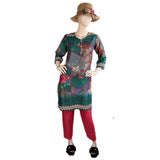 Women's Printed Lawn 2 Pcs Stitched Suit - Multi, Women's Fashion, Chase Value, Chase Value