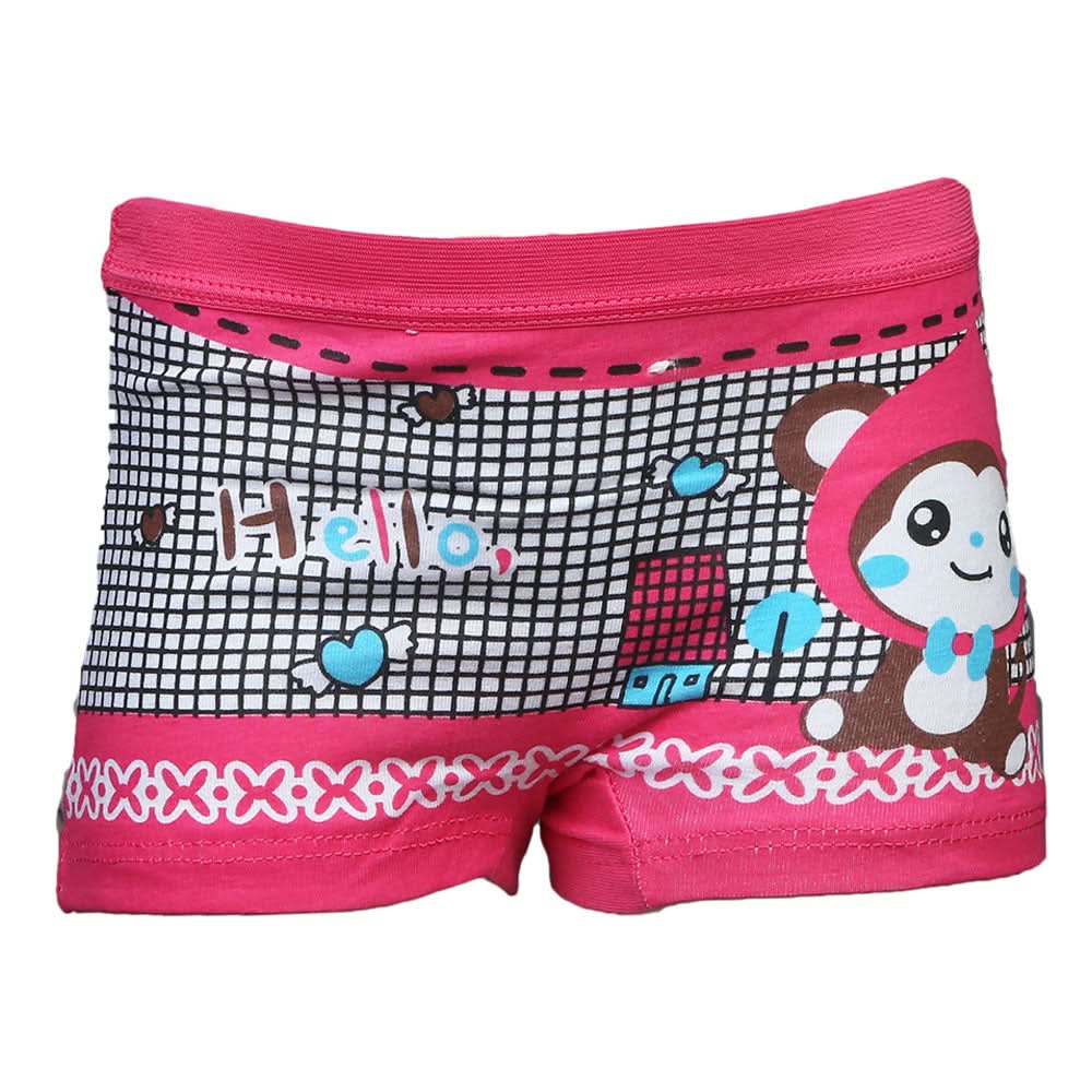 Girls Boxer (RA-281) - Pink, Kids, Panties And Briefs, Chase Value, Chase Value