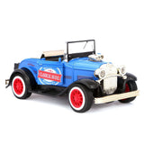 Friction Vintage Metal Car - Blue, Kids, Non-Remote Control, Chase Value, Chase Value