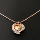 Women's Fancy Locket Set - Peach, Women, Chains & Lockets, Chase Value, Chase Value