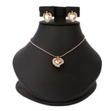 Women's Fancy Locket Set - Peach, Women, Chains & Lockets, Chase Value, Chase Value