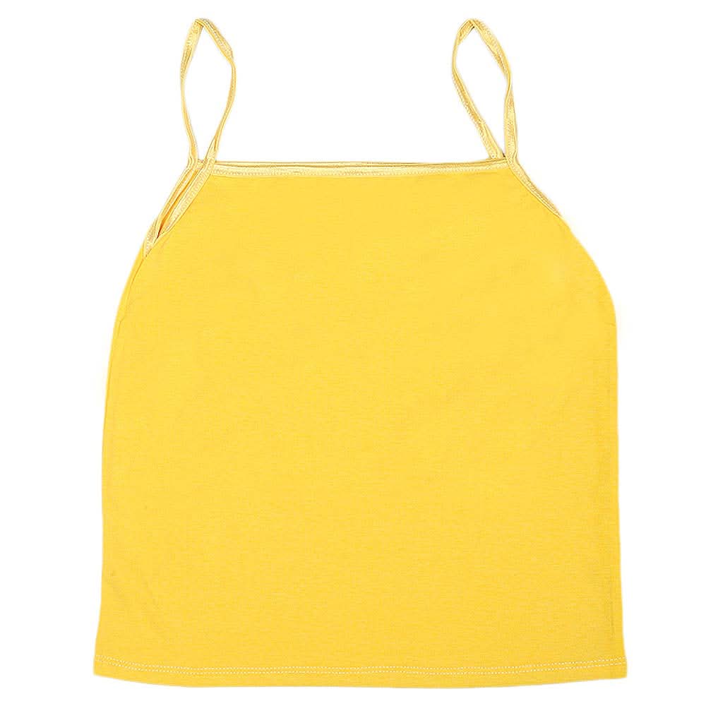 Girls Shameez - Yellow, Kids, Shameez Camisole And Biddies, Chase Value, Chase Value