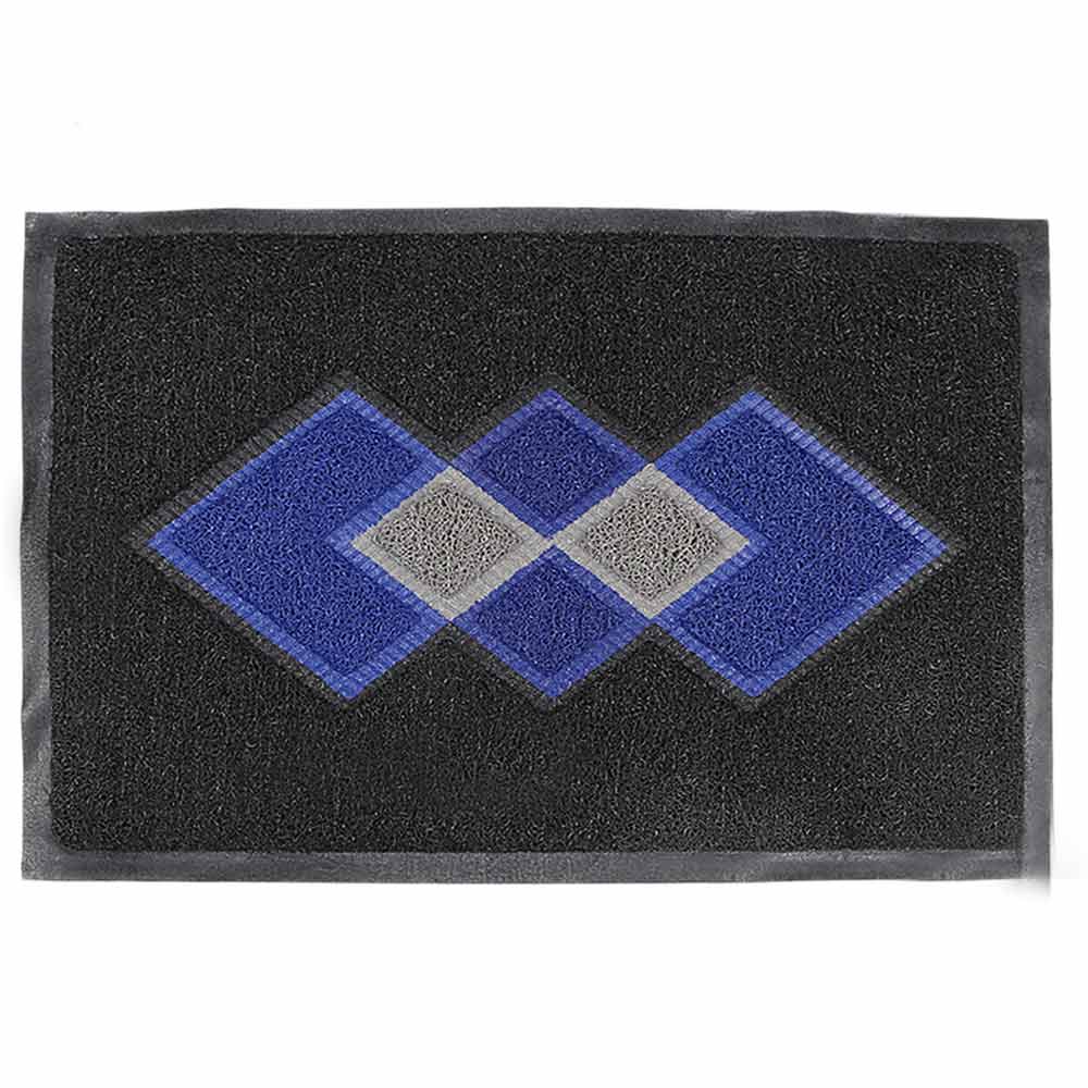 PVC Door Mat 15 x 22 - Black, Home & Lifestyle, Mats, Chase Value, Chase Value