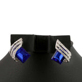 Women's Fancy Ear Tops - Blue, Jewellery, Chase Value, Chase Value