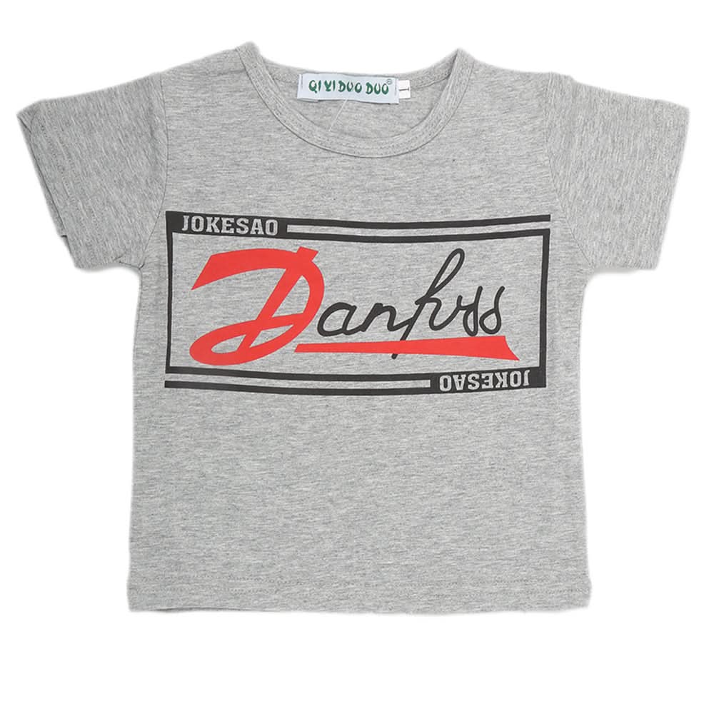 Newborn Boys T-Shirt - Grey, Kids, NB Boys Shirts And T-Shirts, Chase Value, Chase Value