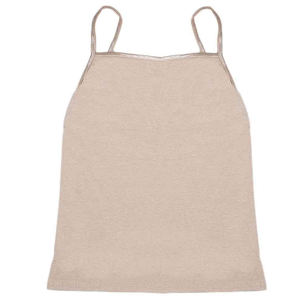 Girls Shameez - Beige, Kids, Shameez Camisole And Biddies, Chase Value, Chase Value