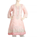 Women's Stitched Kurti - Pink, Women, Ready Kurtis, Chase Value, Chase Value