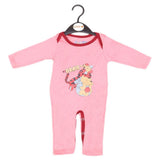 Newborn Boys Full Sleeves Romper - Pink, Kids, NB Boys Rompers, Chase Value, Chase Value
