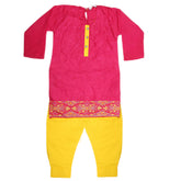 Girls Embroidered 2 Piece Suit - Pink, Kids, Girls Sets And Suits, Chase Value, Chase Value