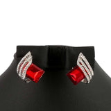 Women's Fancy Ear Tops - Red, Women, Earrings & Tops, Chase Value, Chase Value