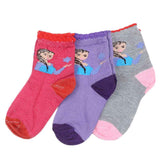 Girls Socks Pack Of 3 - Multi, Kids, Girls Socks, Chase Value, Chase Value