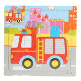 Wooden Bus Puzzle - Multi - test-store-for-chase-value
