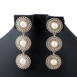 Women's Fancy Ear Tops - Golden - test-store-for-chase-value