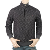Men's Full Sleeves Fancy Jumper - Black, Men, Sweater and Sweat Shirts, Chase Value, Chase Value