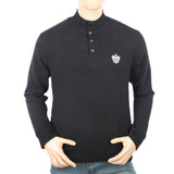 Men's Full Sleeves Fancy Jumper - Black, Men, Sweater and Sweat Shirts, Chase Value, Chase Value