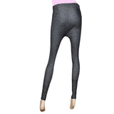 Women's Side Lace Denim Tight- Black, Women, Pants & Tights, Chase Value, Chase Value