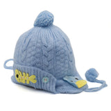 Kids Woolen Cap - Blue, Girls Caps & Gloves, Chase Value, Chase Value