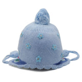 Kids Woolen Cap - Blue, Girls Caps & Gloves, Chase Value, Chase Value