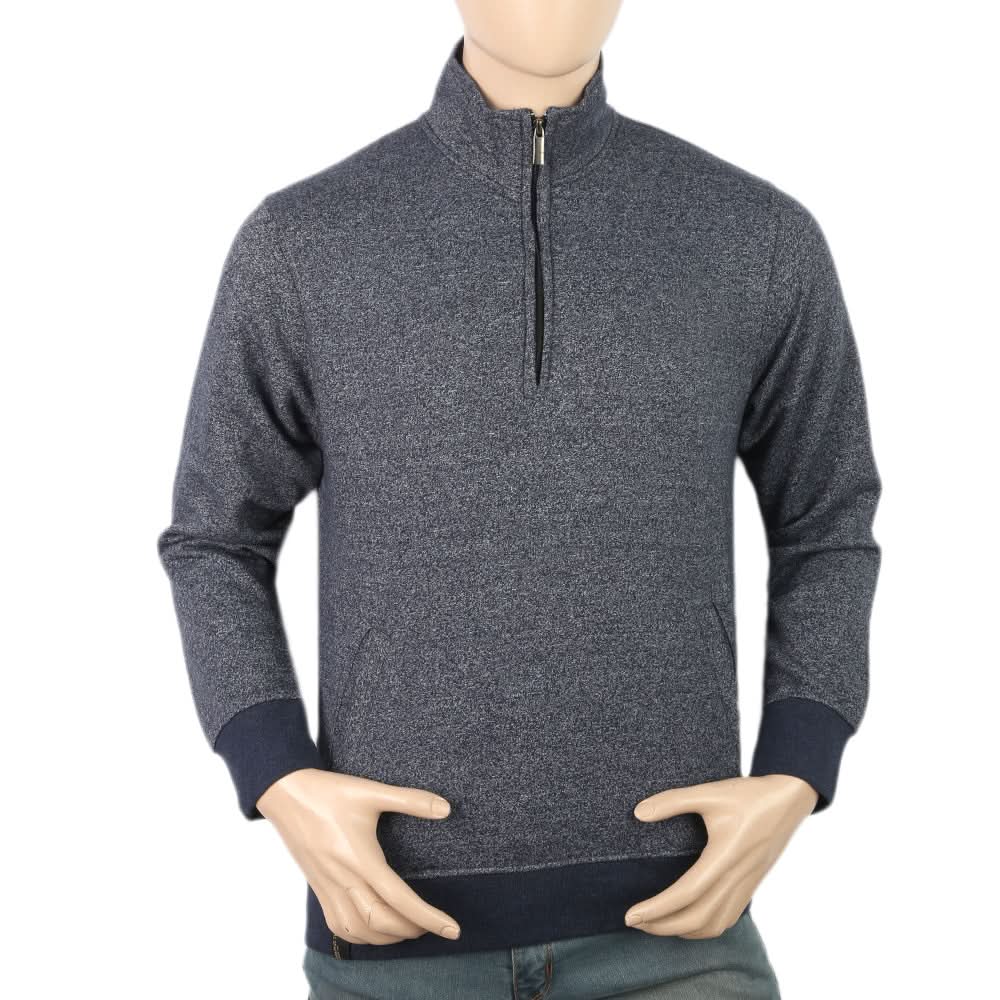 Men's Full Sleeves Fancy Jumper - Blue, Men, Sweater and Sweat Shirts, Chase Value, Chase Value