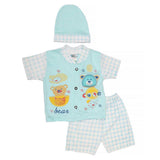Newborn Boys Suits 3Pcs - Blue, Kids, NB Boys Sets And Suits, Chase Value, Chase Value