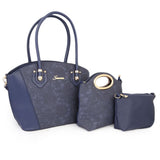 Women's Handbag 3Pcs 52007 - BLUE, Women, Bags, Chase Value, Chase Value
