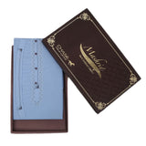 Men's Mashriq Embroidered Un-Stitched Suit - Blue, Men, Unstitched Fabric, Chase Value, Chase Value