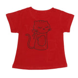 Newborn Girls T-Shirt - Maroon, Kids, NB Girls T-Shirts, Chase Value, Chase Value