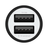 Space Dual USB Port Metal Car Charger CC-155, Home & Lifestyle, Mobile Charger, Chase Value, Chase Value