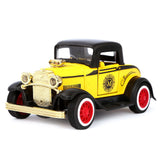 Friction Vintage Metal Car - Yellow, Kids, Non-Remote Control, Chase Value, Chase Value