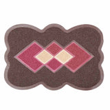 PVC Door Mat 14 x 22 - Brown, Home & Lifestyle, Mats, Chase Value, Chase Value