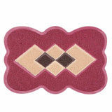 PVC Door Mat 14 x 22 - Maroon, Home & Lifestyle, Mats, Chase Value, Chase Value