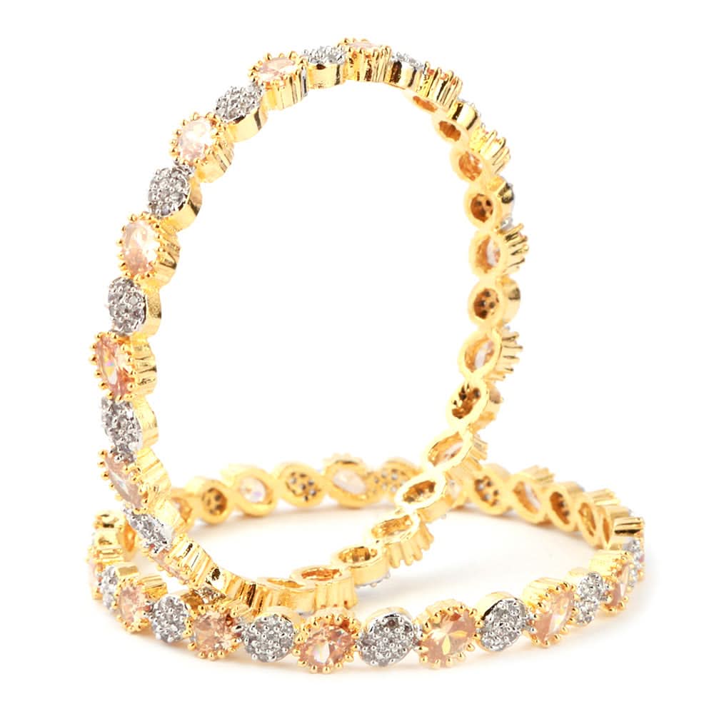 Women's Bangle- Golden, Women, Bangles & Bracelets, Chase Value, Chase Value