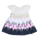 Newborn Girls Frock - White, Kids, NB Girls Frocks, Chase Value, Chase Value