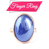 Women's Fancy Locket Set - Blue - test-store-for-chase-value