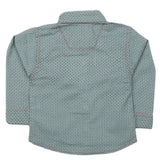 Newborn Full Sleeves Casual Shirt - Green, Kids, NB Boys Shirts And T-Shirts, Chase Value, Chase Value