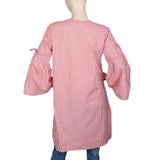 Women's Embroidered Kurti - Red, Women, Ready Kurtis, Chase Value, Chase Value