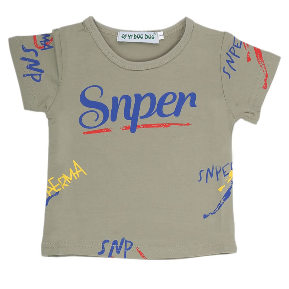 Newborn Boys T-Shirt - Light Green, Kids, NB Boys Shirts And T-Shirts, Chase Value, Chase Value