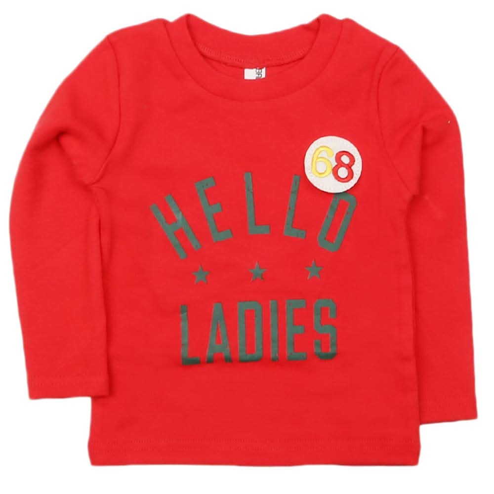 Boys Full Sleeves T-Shirt - Red, Kids, Boys T-Shirts, Chase Value, Chase Value