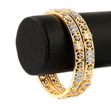 Women's Bangle- Golden, Women, Bangles & Bracelets, Chase Value, Chase Value