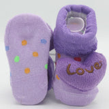 Newborn Booties (RA181) - Purple, Kids, NB Shoes And Socks, Chase Value, Chase Value