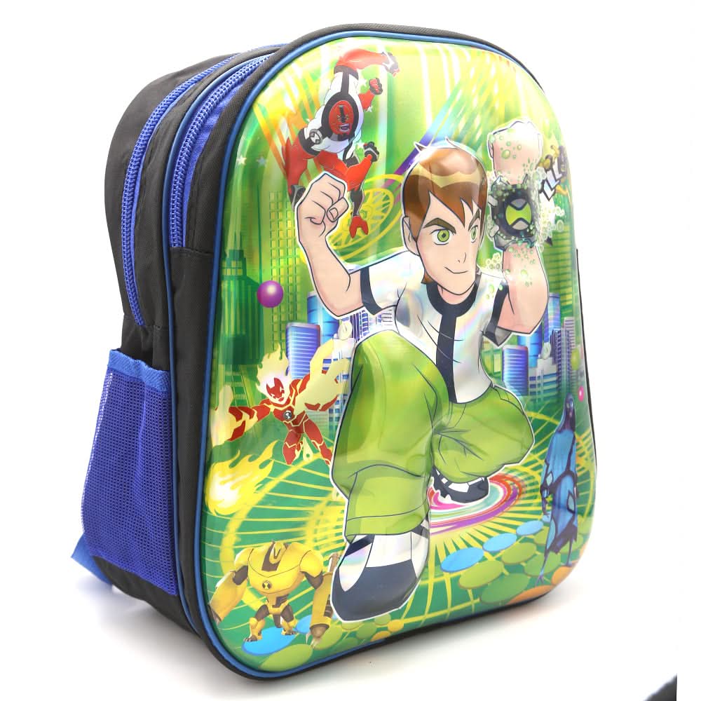 Character School Bag - Green, Kids, School And Laptop Bags, Chase Value, Chase Value