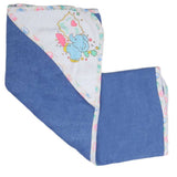 Newborn Baby Bath Towel - Blue, Kids, Bath Accessories, Chase Value, Chase Value