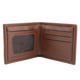 Men's Leather Wallet - Brown - test-store-for-chase-value