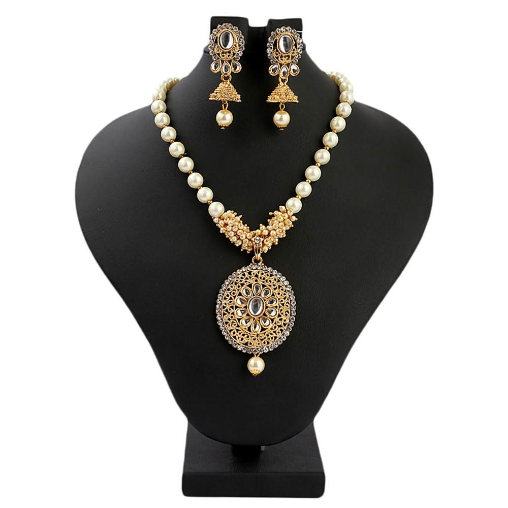 Women's Fancy Set - Golden, Women, Jewellery Set, Chase Value, Chase Value