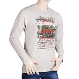 Men's Full Sleeves T Shirt - Beige, Men, T-Shirts And Polos, Chase Value, Chase Value