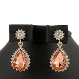 Women's Fancy Earrings - Peach, Jewellery, Chase Value, Chase Value
