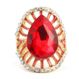 Women's finger Ring - Red, Women, Finger Rings, Chase Value, Chase Value